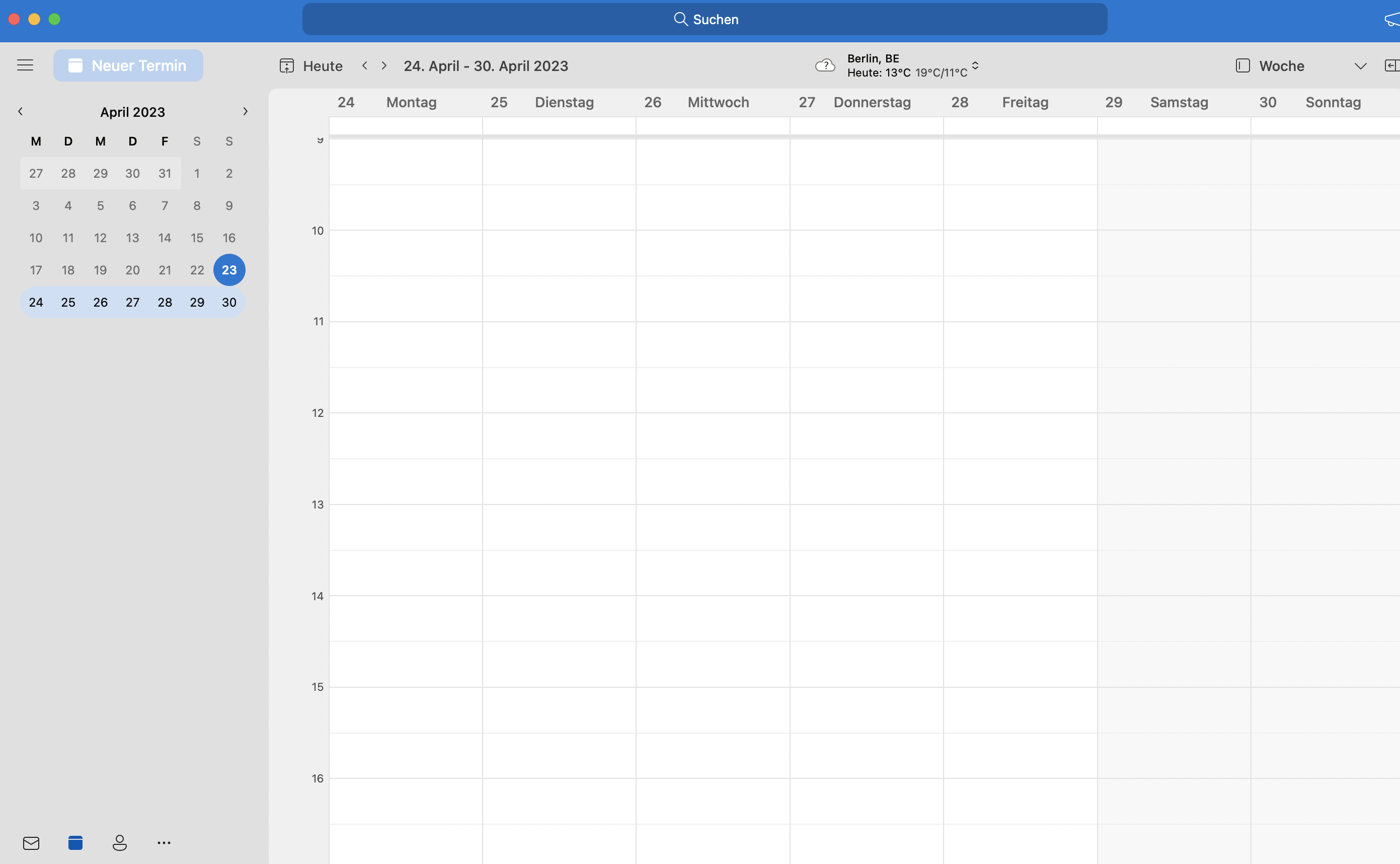 Microsoft Online Kalender